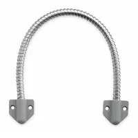 Armored door cord for routing electrical connections through door frames in access-control systems. Provides protected wiring for continuous door movement in commercial or industrial applications