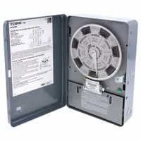 TORK Electromechanical Timer: 7 day, 120V AC, SPDT, Mechanical (MPN W400B)