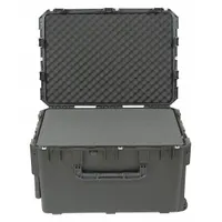 SKB Protective Case: 21 in x 30 in x 18 in Inside, Pick and Pluck, Black, 2 Wheels, 37 lb Wt, IP67 (MPN 3I-3021-18BC)