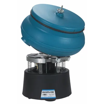 RAYTECH Tilting Adjustable-Amplitude Vibratory Tumbler Finishing System, 23-031 - Tilting Adjustable-Amplitude Vibratory Tumbler Finishing Systems