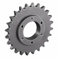TSUBAKI Sprocket: For 60 Chain, 24 Teeth, 5.746 in Pitch Dia, 6.15 in Outside Dia, Steel (MPN 60SDS24)