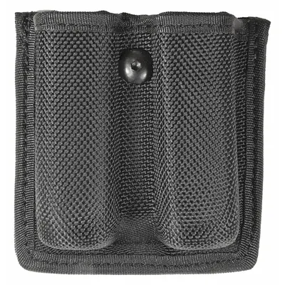 HEROS PRIDE Magazine Pouch: Black, Nylon, Ballistic, 4 in x 3 1/2 in - Duty Equipment Pouches