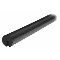 Edge Guard: Polyurethane Foam, Round Shape, 197 in Overall Lg, 0.6 in Overall Thick, Black (MPN 60-6710-3)