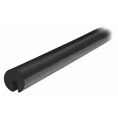KNUFFI Edge Guard: Polyurethane Foam, Round Shape, 197 in Overall Lg, 0.6 in Overall Thick - Edge Protectors