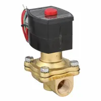 This 2-way/2-position normally open solenoid valve features a 1/2 in pipe size and is rated for 110V AC/120V AC. It includes a high-flow NBR seal and is designed for use in industrial fluid control applications requiring reliable on/off flow regulation
