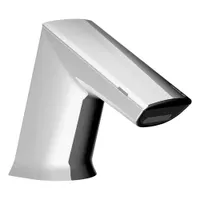 SLOAN Bathroom Sensor Faucet: BASYS, Cast Zinc, Chrome Finish, Single-Post, Hydropower, Laminar (MPN EFX380.010.0000)