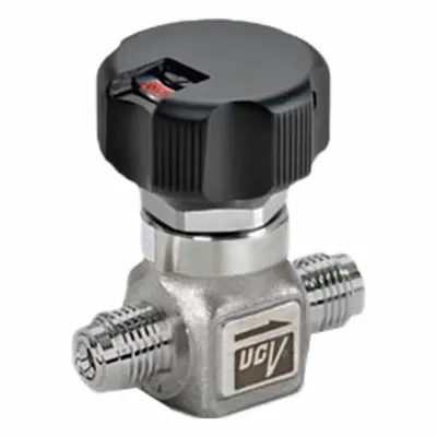 HAM-LET High Purity Diaphragm Valve: 1/4 in, 316L Stainless Steel - Standard High-Purity Manual Diaphragm Valves