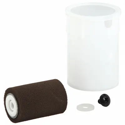 MARSH Stencil Roller Replacement Head: Stencil Roller Repl Head, 3 1/8 in Overall Lg - Stencil Rollers