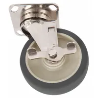 Swivel caster for Alto Shaam ovens. Enables equipment mobility and positioning in commercial kitchens and foodservice operations