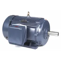Totally enclosed fan-cooled (TEFC) 3-phase AC motor with rigid base mounting. Rated 50 hp, 1188 RPM at 60 Hz, 230/460V AC, full load current 121.0/60.5 A. Suitable for constant-speed industrial applications such as pumps, fans, compressors, and conveyors