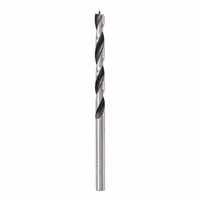 IRWIN Brad Drill Bits: 3/16 in Drill Bit Size, 3 3/8 in Overall Lg, 3/16 in Shank Dia (MPN 49613)