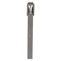 TY-RAP Cable Tie: 14 1/2 in Nominal Lg, 4 in Nominal Max. Bundle Dia., 0.31 in Wd, Silver, 50 PK (MPN LS-7.9-360A)