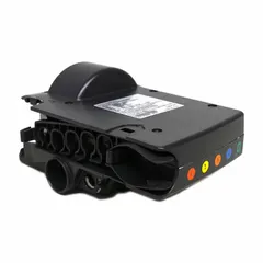 This control box is a replacement part for Joerns Care Ultra Care XT healthcare beds. It manages bed positioning functions such as head, foot, and height adjustments. Suitable for use in hospitals, nursing homes, and long-term care facilities.