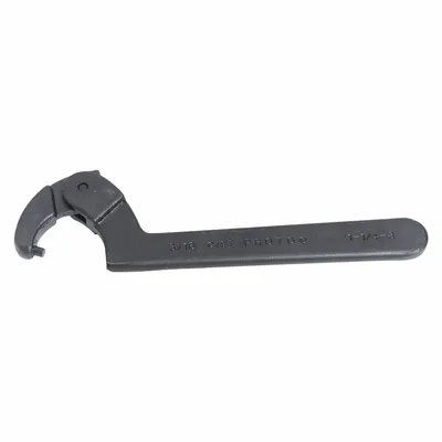 PROTO Spanner Wrench: 3 in, 3/16 in Pin Dia, 8 1/8 in Overall Lg, 3/16 in Pin Lg - Adjustable-Hook Spanner Wrenches
