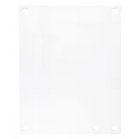 WIEGMANN Interior Panel: Back Panel Panel, 11 in Overall Ht, 9 in Overall Wd, Steel, Powder Coated (MPN P1210)