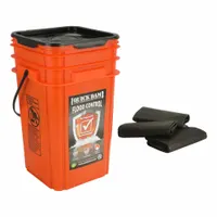 QUICK DAM Flood Bag Emergency Kit: Fresh Water, 3 1/2 in Overall Ht, 12 in Overall Wd (MPN QDGGFB-20)