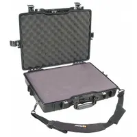 PELICAN Protective Case: 13 1/8 in x 18 7/8 in x 3 7/8 in Inside, Convoluted/Pick and Pluck/Solid (MPN 1495-000-110)