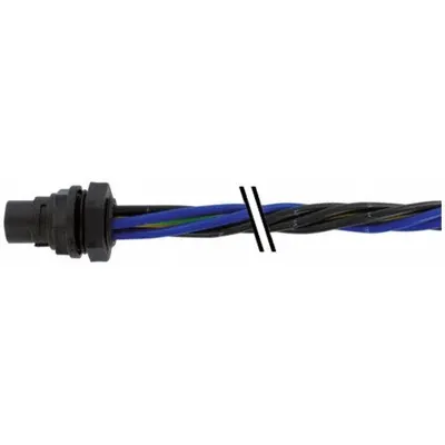 MURRELEKTRONIK MQ15 Male Front Mounting Receptacle - MQ15 Receptacles for Power Applications