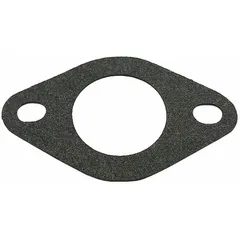 This carburetor gasket is a replacement part for KOHLER engines. It seals the carburetor to the engine block, preventing air leaks and maintaining proper fuel-air mixture. Compatible with engine models CH11-CH15, CH410-CH450, CV11-CV16, and CV430-CV493. Used in small engines for outdoor power equipment such as lawn mowers and generators.