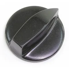 This push-on knob is designed for use as a control interface on HVACR equipment, such as thermostats, dampers, and valve actuators. It provides a secure, push-on mounting for adjusting settings or positions in heating, ventilation, air conditioning, and refrigeration systems.