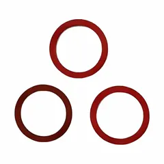 Valve gasket designed to create a leak-proof seal between valve components in industrial fluid or gas systems. Compatible with DAYTON equipment and model 4KHJ2. Sold in a pack of 3.