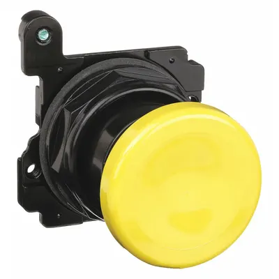 EATON Mushroom Head Push Button: 30 mm, Non-Metallic - Mushroom-Head Push-Button Operators