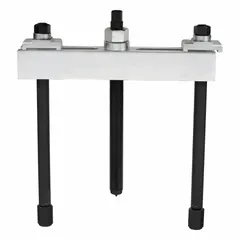 This push-puller is designed for removing press-fit components such as bearings, bushings, and seals. It features a minimum spread of 4-3/8 inches, a maximum spread of 12-3/8 inches, and a maximum reach of 11 inches. The tool is suitable for applications requiring controlled pulling force to extract tightly fitted parts without damage.