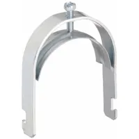 Strut Clamp: Steel, Electroplated, 2 1/2 in Conduit Trade Size (MPN SCH48B)