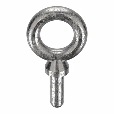 KEN FORGING Machinery Eye Bolt Blank: With Shoulder, 316, Stainless Steel, Plain - Machinery Eye Bolt Blanks with Shoulder