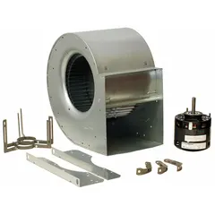 This Dayton direct-drive blower includes a drive pack and features a 1/3 hp open motor operating on 115V AC single-phase power. It is designed for general ventilation, exhaust, and air movement in industrial and commercial facilities, suitable for applications such as drying, cooling, or fume extraction.