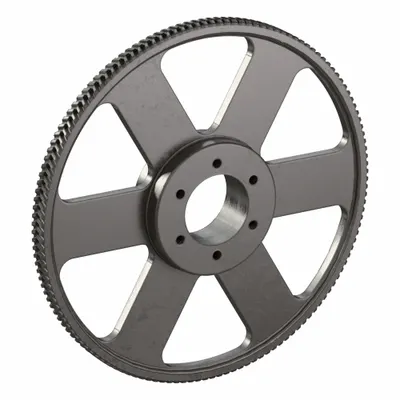 CONTINENTAL Gearbelt Pulley: Bushed, Quick Detachable, 14 mm Pitch, For 52 1/2 mm Belt Wd - QD Bushed Timing Pulleys