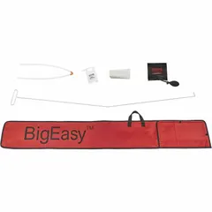 Steel vehicle lockout kit including an Inflatable Easywedge. Used to create a gap between door and frame for manipulation. Suitable for automotive service and roadside assistance.