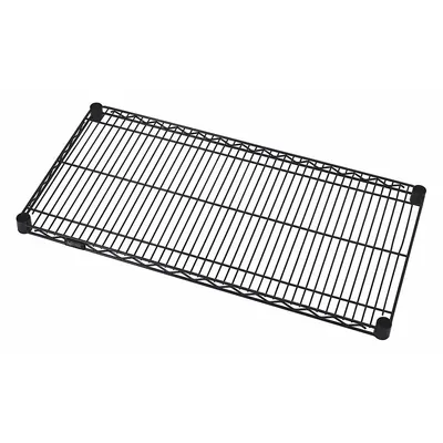 QUANTUM Wire Shelf: 48 in x 21 in, 1 Shelves, Quick-Adjust, 800 lb Load Capacity - Antimicrobial Wire Shelves for Wet & Dry Use