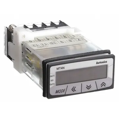 AUTONICS Digital Panel Meter: -1,999 Display Span - Min, 9,999 Display Span - Max - AC Voltage Digital Panel Meters
