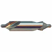 KEO Center Drill: Bell Type, #13, 60°, 2 in Overall Lg, LH, AlTiN Coated High Speed Steel (MPN 906-001-874)