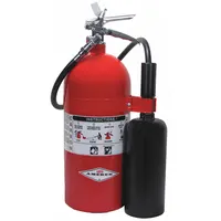 AMEREX Fire Extinguisher: 10 lb Extinguisher Capacity, 10B:C, Carbon Dioxide (MPN 330)