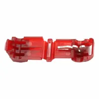 3M Insulation Displacement Connector: 1 Ports, Red, 22 AWG – 18 AWG Run Size Range, 600 V, 1 (MPN 951 CO-LABEL)