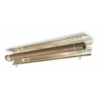 Dayton Tube/Reflector Extension for Infrared Tube Heaters, Flange-Mount, 10 ft - Assembly Components for Gas Wall & Ceiling Heaters