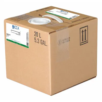 RICCA CHEMICAL Buffer - pH 4.00 - Color Coded Red: Lab, 20 L Volume, Liquid, pH 3.99 to 4.01 - pH Buffers