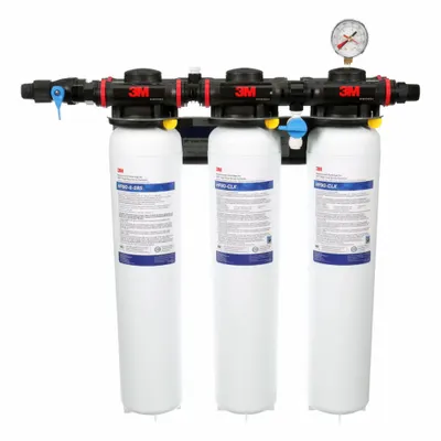 3M Water Filter System: 0.2 micron, 10 gpm, NPT, 24 1/2 in Overall Ht - Multi-Purpose Water Filter Systems