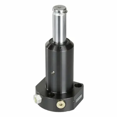 ENERPAC Swing Clamp: Single Acting, 7,450 lbf Clamping Force, 1.28 in Total Stroke - Lower Flange Mount Swing Clamp Cylinders