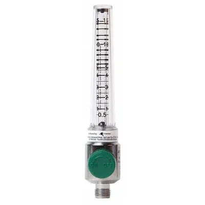 MAXTEC RP34P03-001 Oxygen Flow Meter, DISS Connections, ISO Standard - Flow Meters