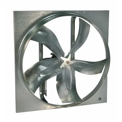 Dayton Exhaust Fan: 42 in Blade - Belt-Drive Panel Exhaust Fans without Drive Package
