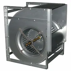 This Dayton direct-drive blower features a 24 7/8-inch wheel diameter and is supplied without a drive pack. It offers both clockwise and counterclockwise rotation. Suitable for industrial air movement applications such as ventilation, exhaust, or process air systems.