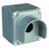 SCHNEIDER ELECTRIC Push Button Enclosure: 30mm, 1 Holes, Aluminum, NEMA 1/12/13/3/4/6 (MPN 9001KYG1)