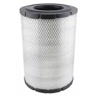 Round engine air filter with radial seal. Overall height 13 7/16 inches. Designed for engine applications requiring a radial seal configuration
