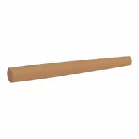This NORTON sharpening file features a round tapered shape for deburring and sharpening curved surfaces, such as saw teeth, dies, and small holes. Made of aluminum oxide with a fine grit, it is suited for precision finishing on metal and wood. Dimensions: 4 in length, 1/2 in width, 1/4 in height