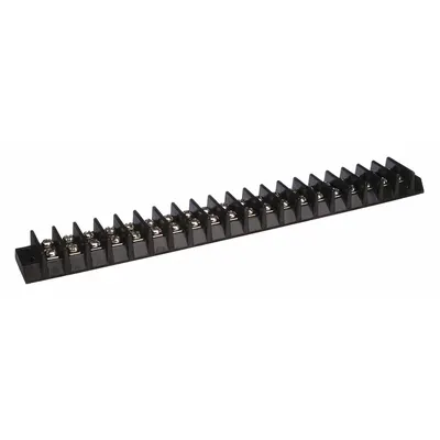 OEM Barrier Terminal Strip: 20 Poles - Surface Mount Barrier Strips