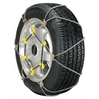 PEERLESS Tire Chain: Tire Chain, Passenger Cars/SUVs, Alloy, Cable Diagonal Chain Link, Diagonal (MPN SZ331)