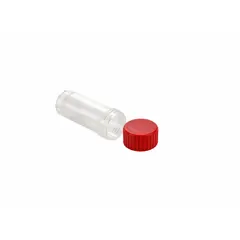 APPROVED VENDOR 5 mL HDPE Transport Vial with Closure, Natural, 17 mm Neck, Non-Sterile (2403005R70E1)